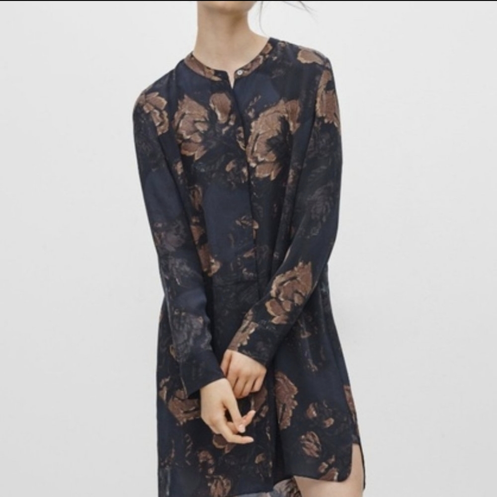 ARITZIA WILFRED Bossut Silk Dress